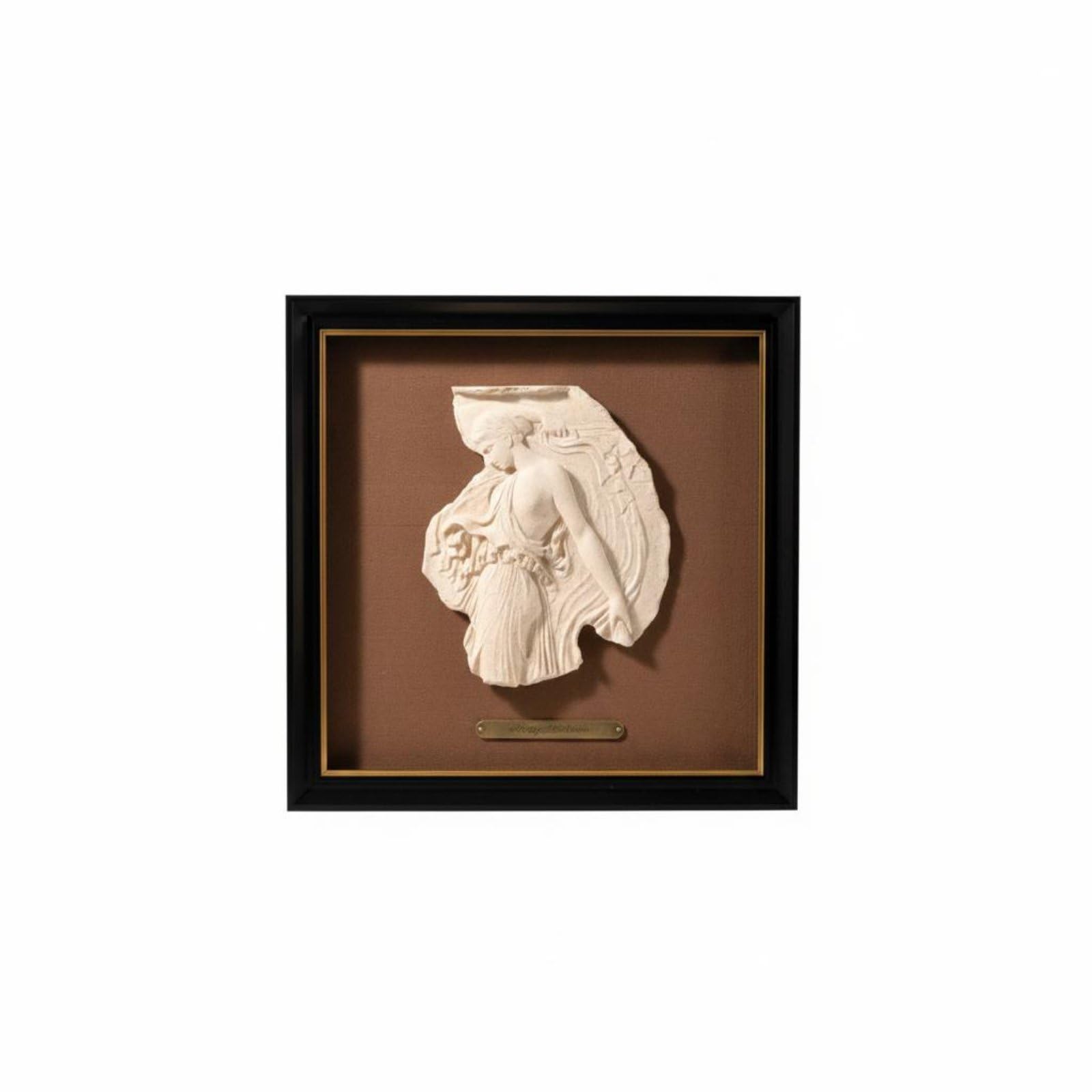 Amazon.co.jp: Jinhxofs フレンチビンテージ彫刻パネル 女性レリーフ